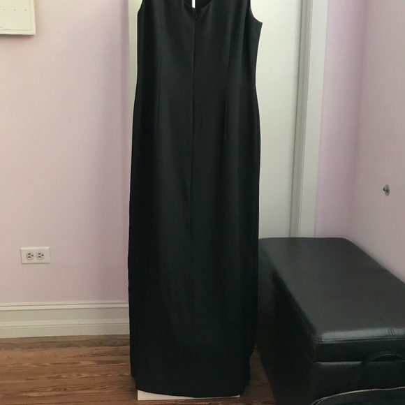 Vintage Liz Claiborne Black Gown - Picture 8 of 10